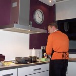 Hombre en la cocina