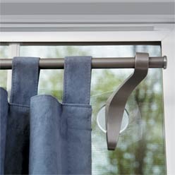 Cómo colgar barras de cortina