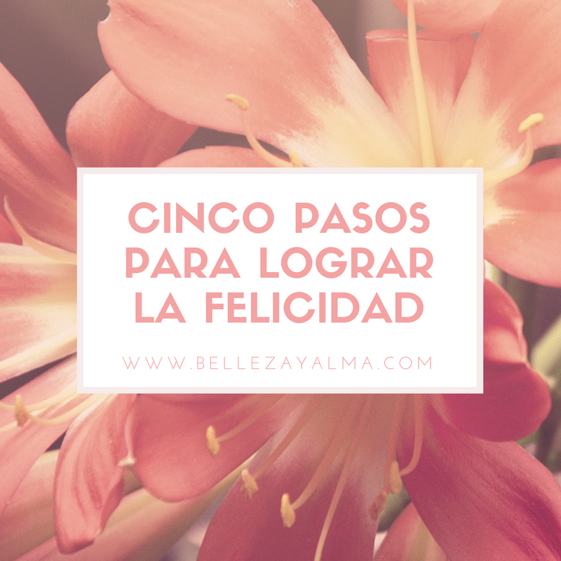 Cinco pasos para lograr la felicidad que tanto deseas alcanzar
