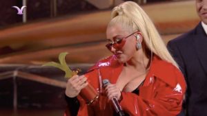 Christina Aguilera hizo vibrar al publico en Viña del Mar 2023